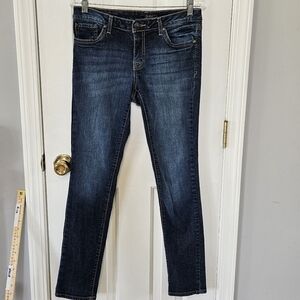 Jessica Simpson Women's Skinny Jeans - Dark Blue